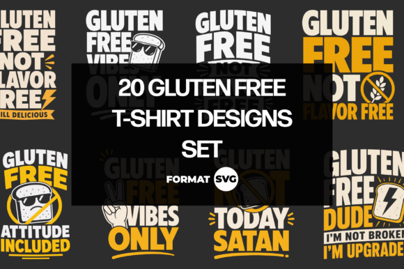 20 Gluten Free Quote SVGs 3 Review