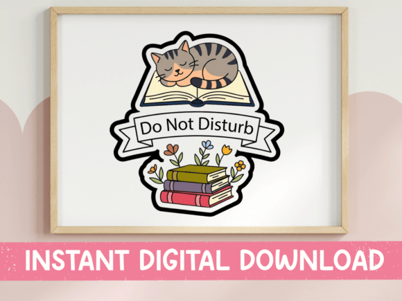 Do Not Disturb Cat and Books: A Designer's Review