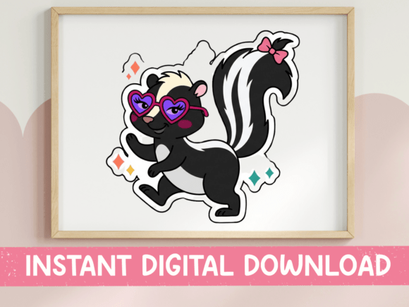 Glamorous Skunk with Heart Sunglasses Review