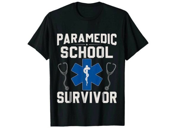 School Survivor Paramedic T-Shirt Review