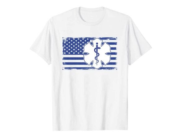USA Flag EMT Paramedic T-Shirt Review